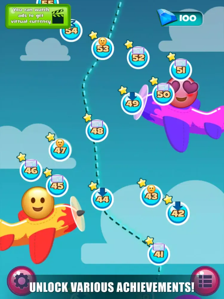 Match Emoji Classic Board Game iPad  스크린샷