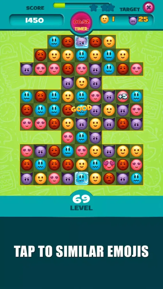 Match Emoji Classic Board Game 스크린샷
