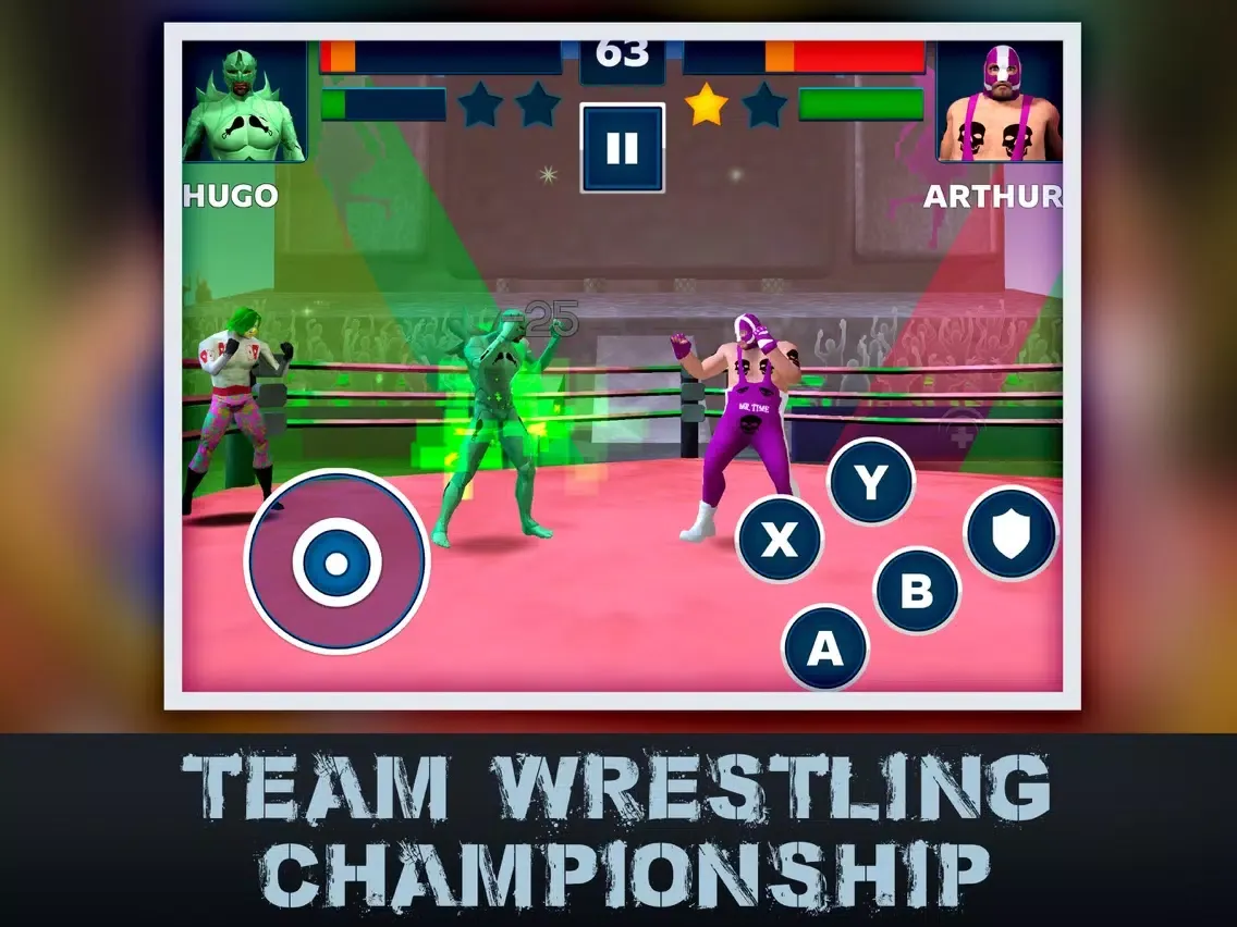 Martial Art - Wrestling Team iPad 应用截图