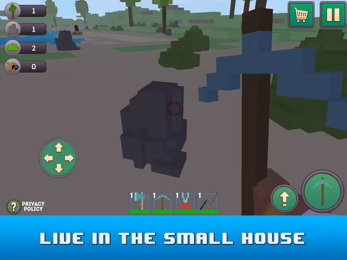 Screenshot di Craft Fishing Cubed Survival iPad 