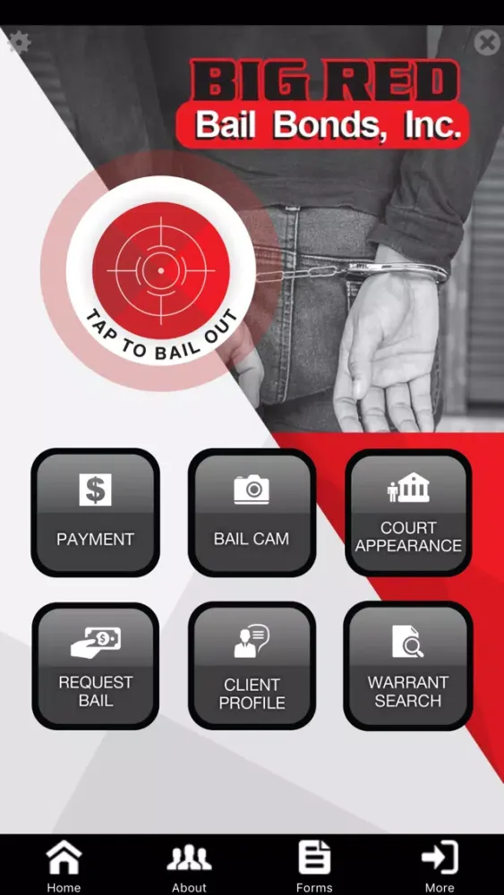 Tangkapan layar Big Red Bail Bonds