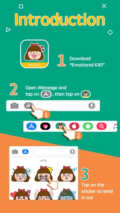 ภาพหน้าจอของ Emotional KiKi