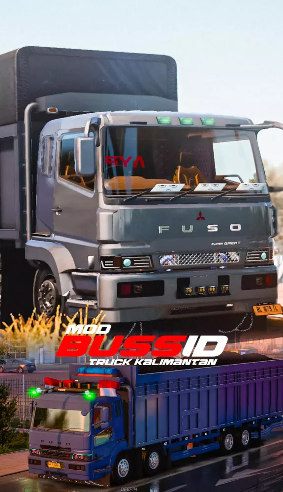 Mod Bussid Truck Kalimantan 스크린샷