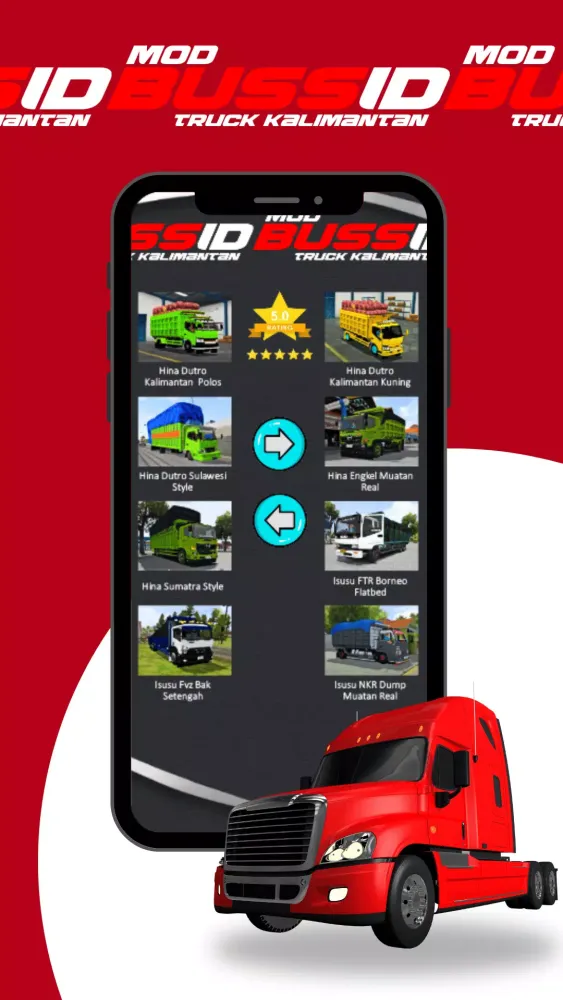 Mod Bussid Truck Kalimantan 스크린샷