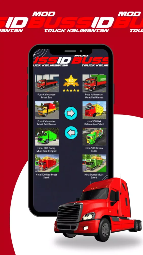Mod Bussid Truck Kalimantan 스크린샷