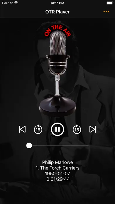 Tangkapan layar OTR Player