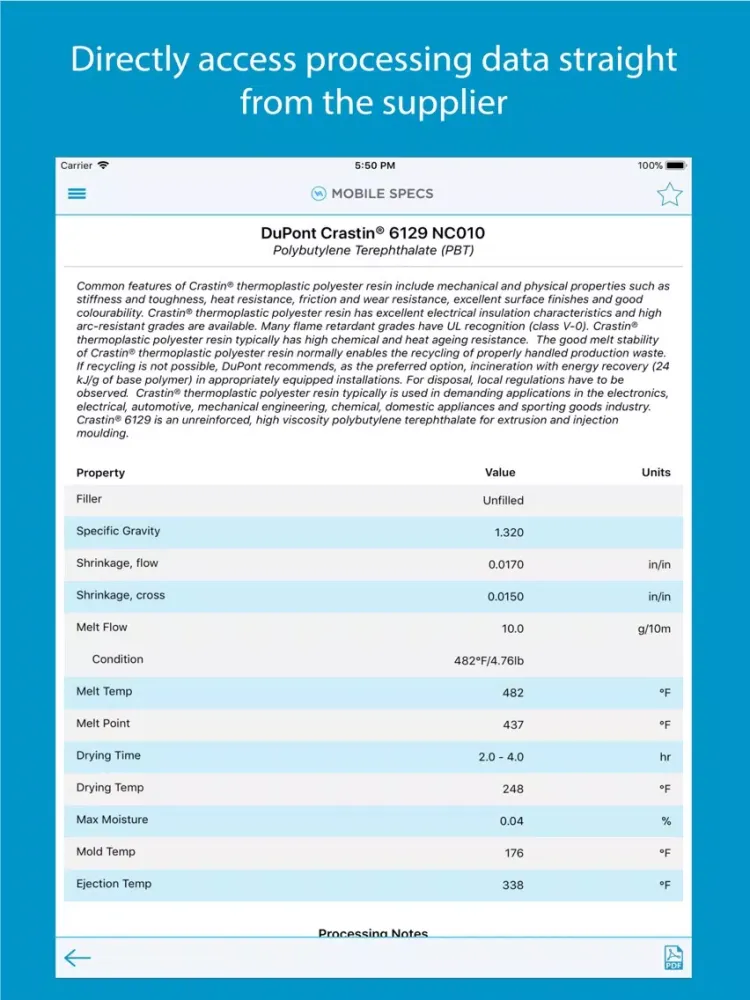 MobileSpecs Injection Molding iPad  سکرین شاٹس