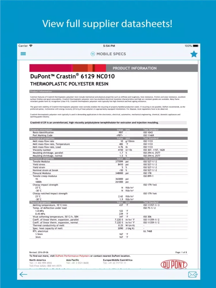 MobileSpecs Injection Molding iPad  سکرین شاٹس