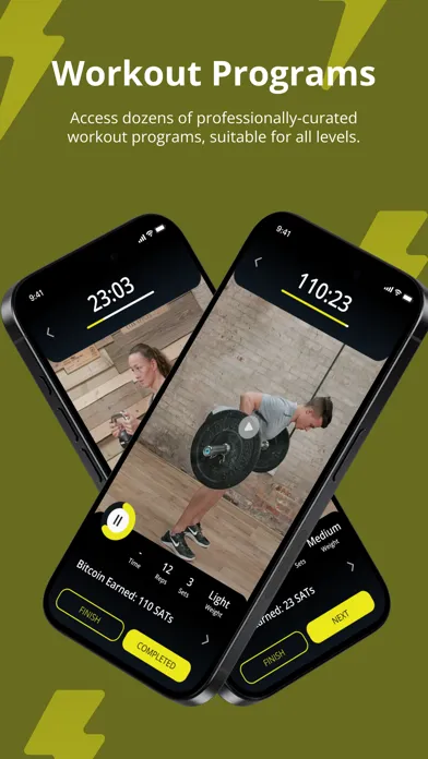 Workit: Earn Bitcoin & Fitness Screenshots