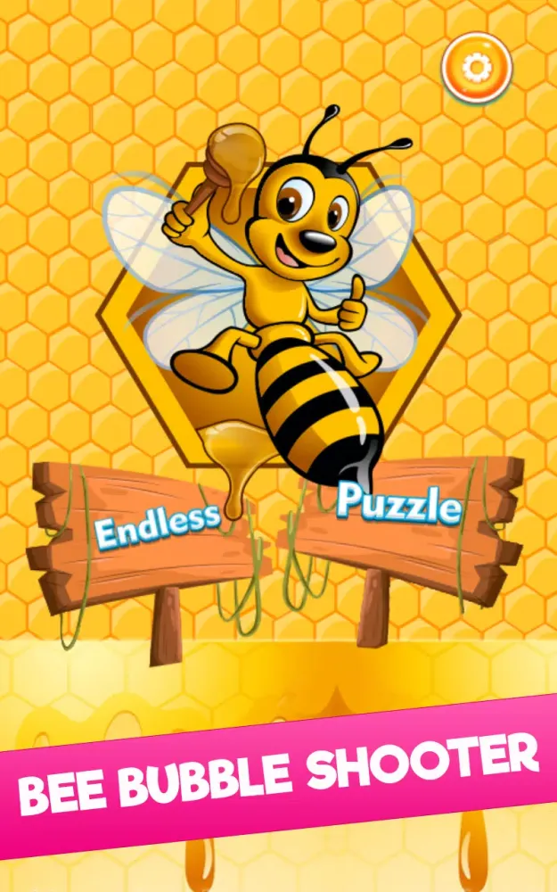 Bee Bubble Shooter سکرین شاٹس
