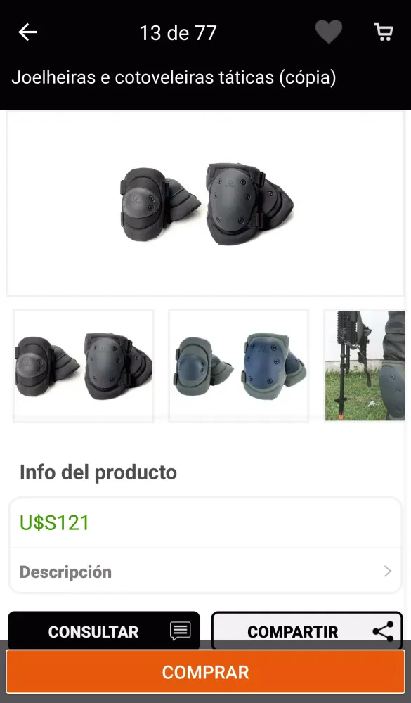 Zrzuty ekranu Loja Combat Gears