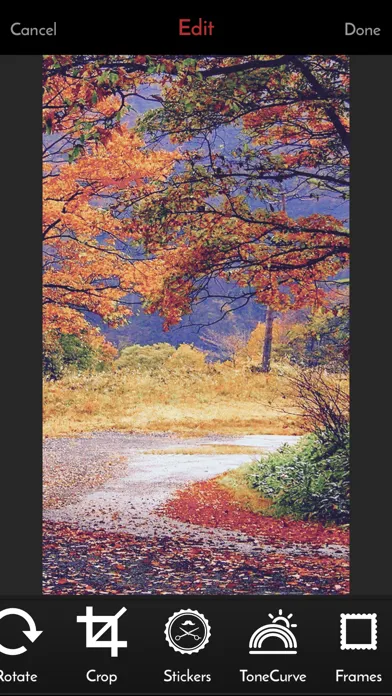 Capturas de tela do iFilter Free Photo and Camera Editor