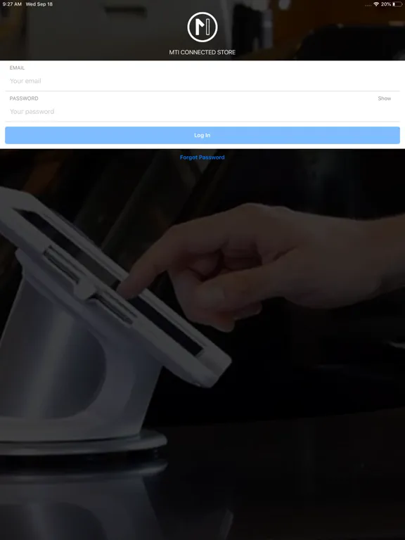 MTI Connected Store iPad 应用截图