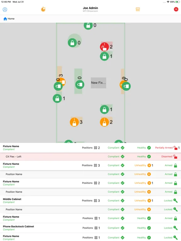 MTI Connected Store iPad 应用截图