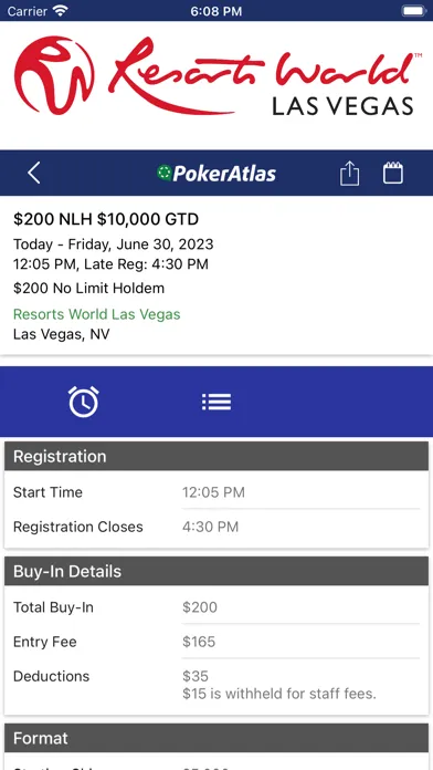 PokerAtlas Screenshots