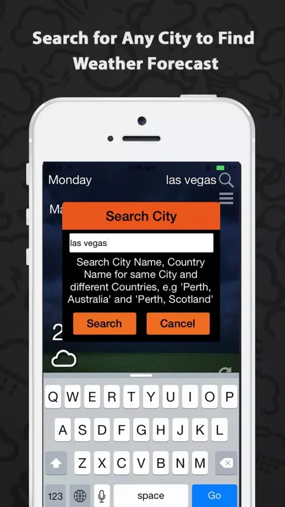 Screenshot di Weather Glow – Accurate 5 Day Weather Forecasts with Live Weather Updates & Hourly Report