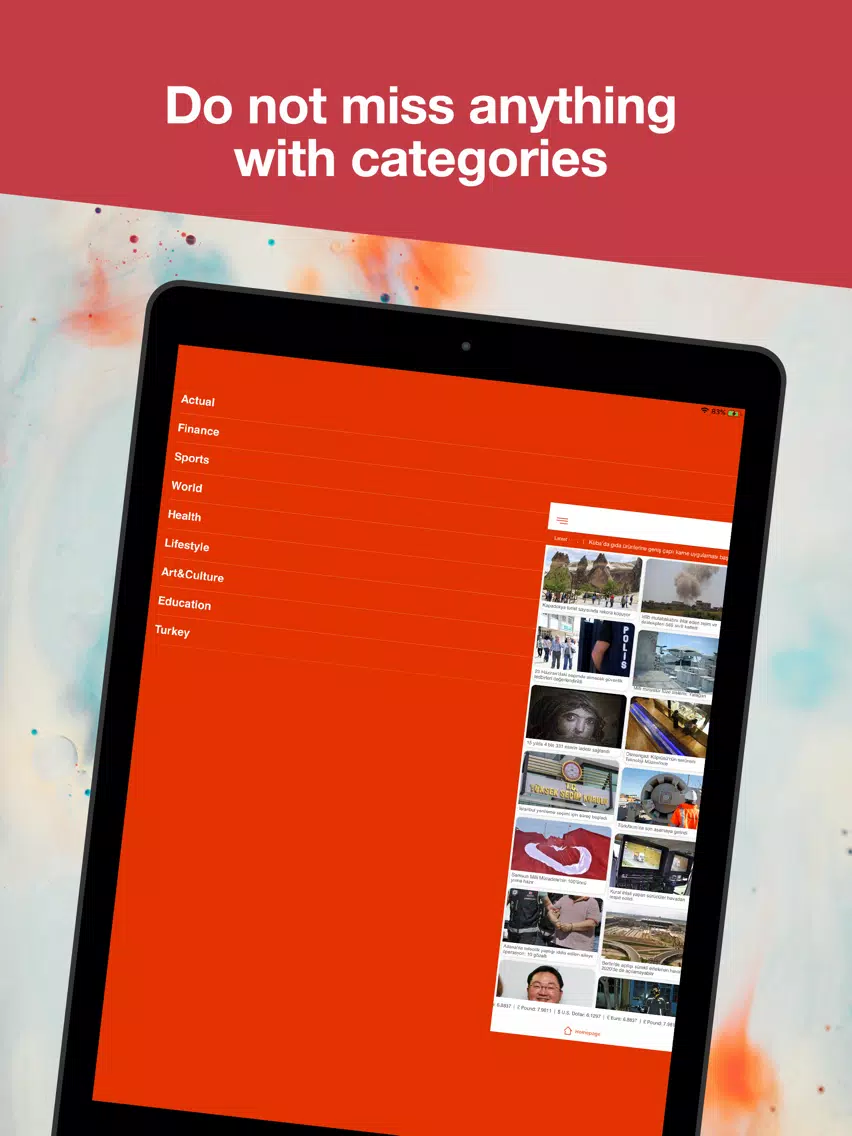Ảnh chụp màn hình của Reportee-The Best News App iPad 