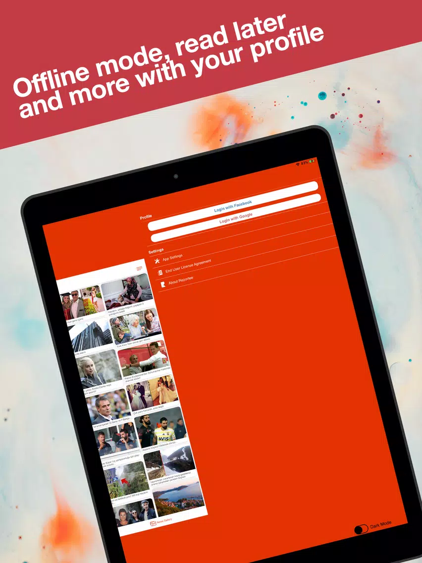 Ảnh chụp màn hình của Reportee-The Best News App iPad 