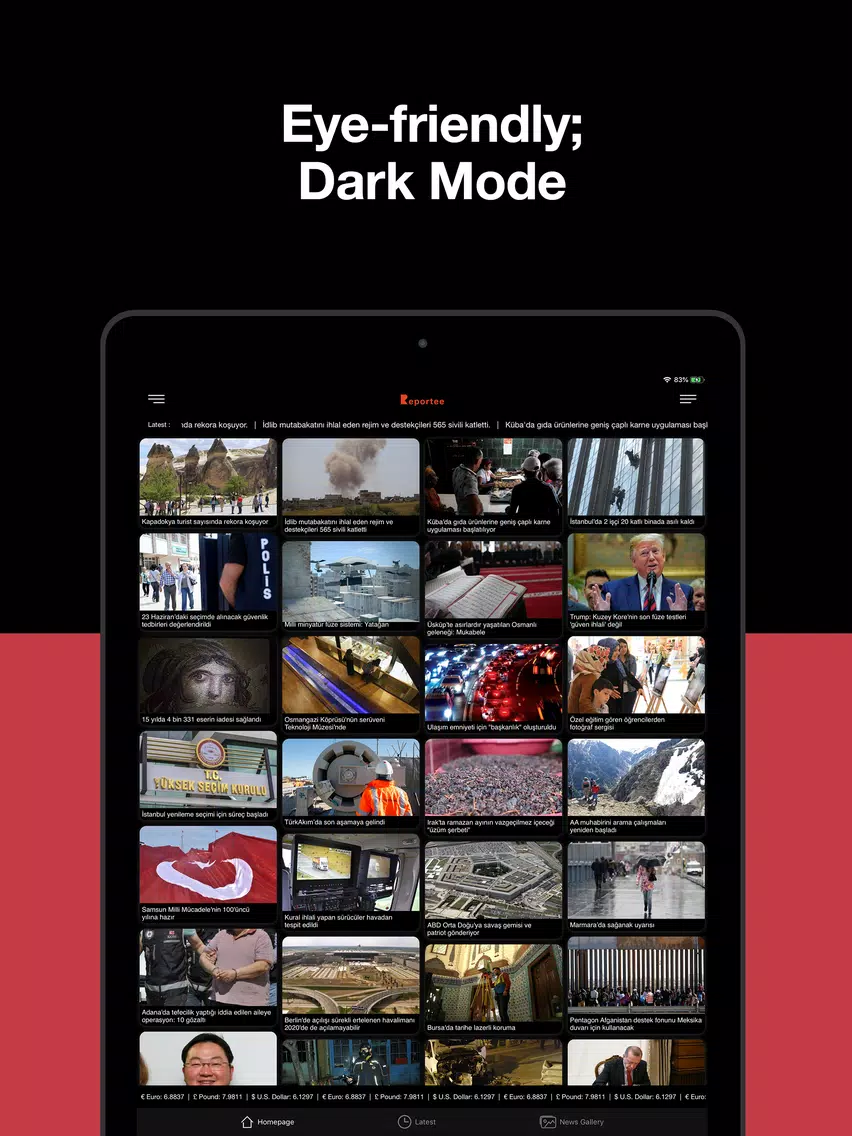 Ảnh chụp màn hình của Reportee-The Best News App iPad 