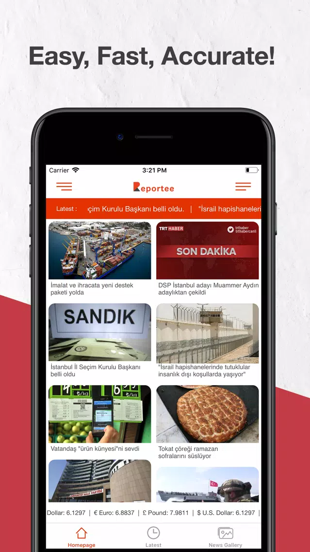 Ảnh chụp màn hình của Reportee-The Best News App