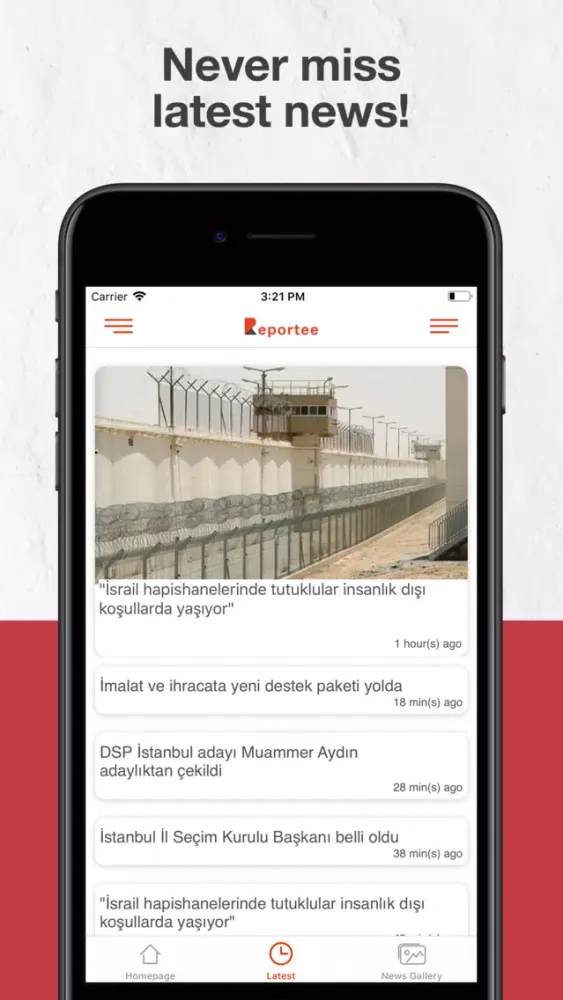 Reportee-The Best News App应用截图