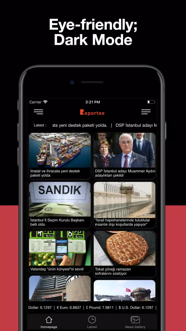Ảnh chụp màn hình của Reportee-The Best News App