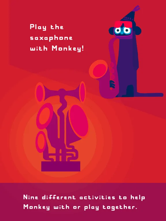 Hat Monkey by Chris Haughton iPad  スクリーンショット