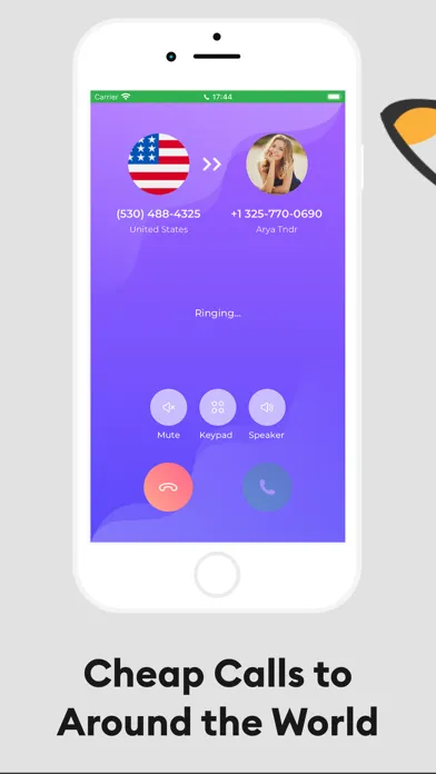ภาพหน้าจอของ GSM+ Second Phone Number