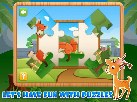 Tangkapan layar 4 in 1 Fun Zoo Games Free - Learning & Educational Activities App for Kids & Toddlers iPad 