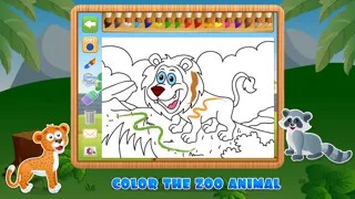 Tangkapan layar 4 in 1 Fun Zoo Games Free - Learning & Educational Activities App for Kids & Toddlers