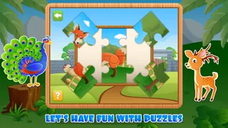 Tangkapan layar 4 in 1 Fun Zoo Games Free - Learning & Educational Activities App for Kids & Toddlers