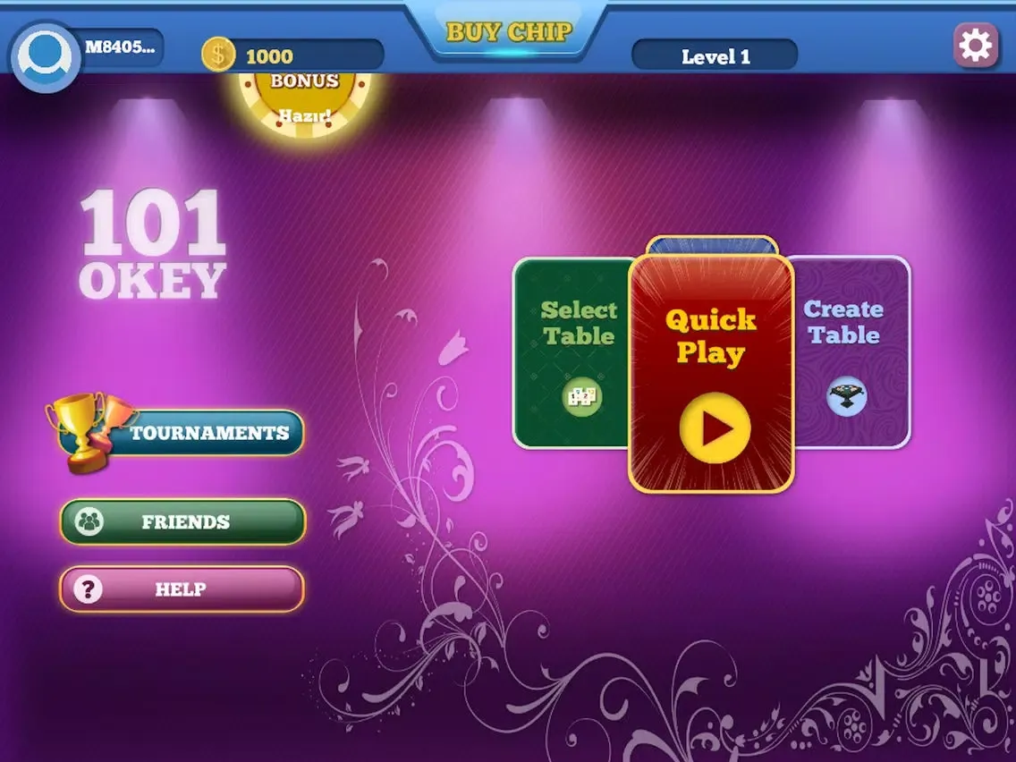 101 Okey + iPad  Screenshots