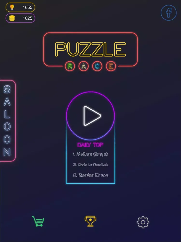Capturas de tela do Puzzle Race iPad 