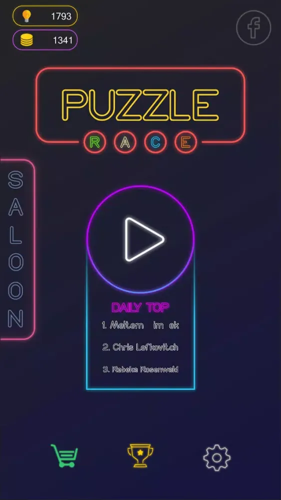 Capturas de tela do Puzzle Race