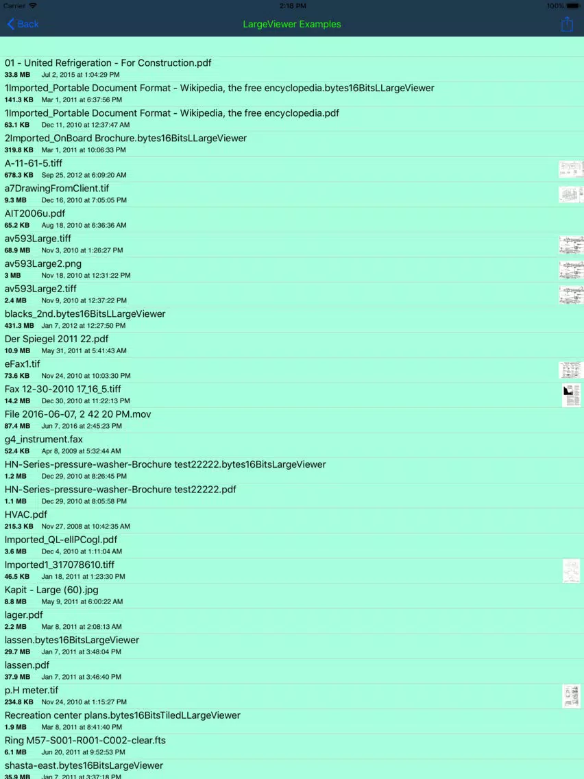 Capturas de pantalla de The Fastest PDF Reader iPad 