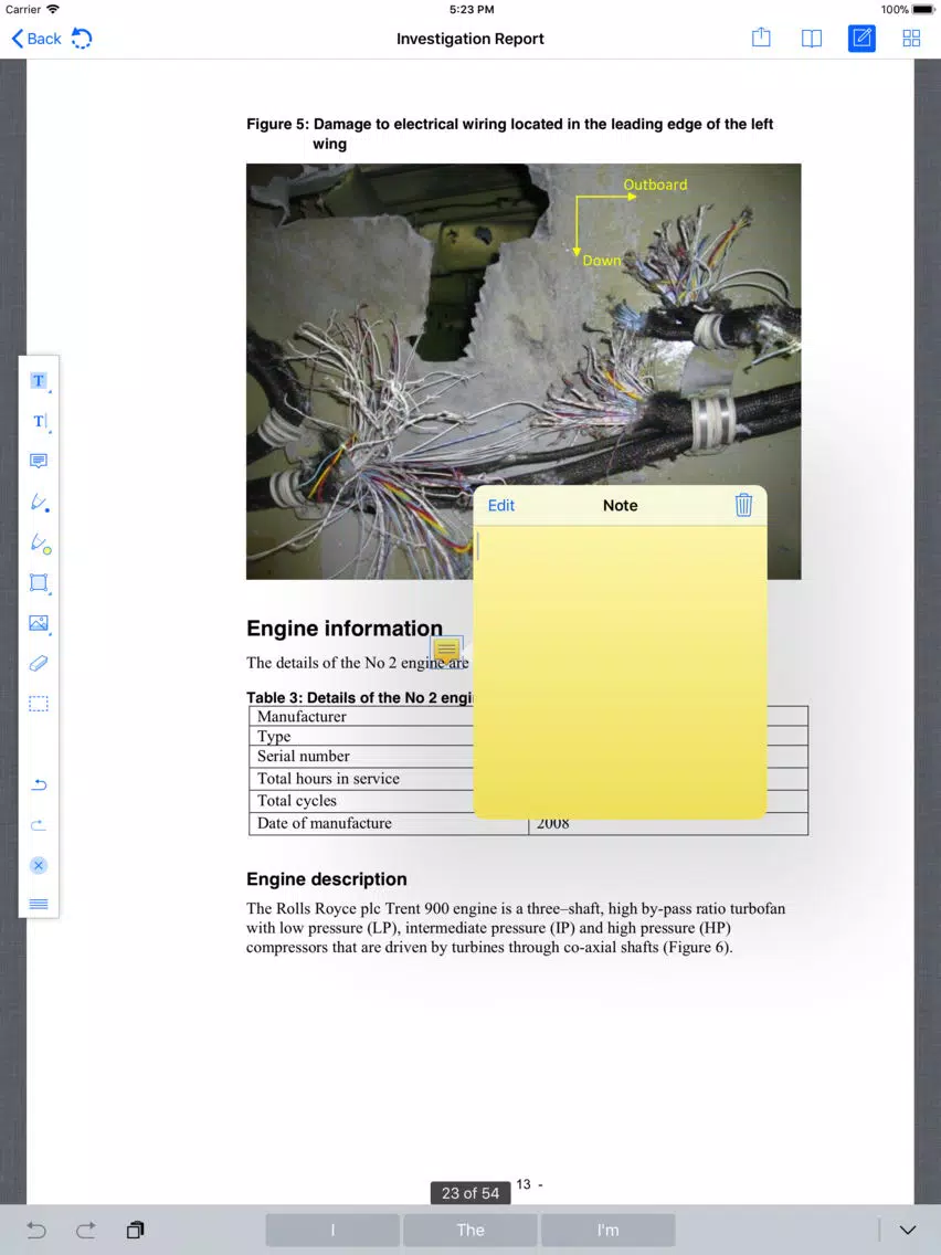 Capturas de pantalla de The Fastest PDF Reader iPad 