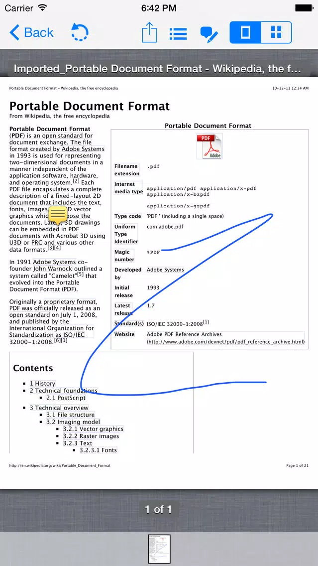 Capturas de pantalla de The Fastest PDF Reader