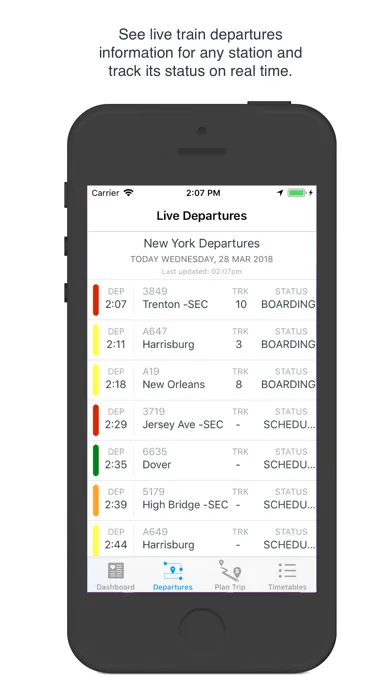 Commuter (New Jersey Rail)应用截图