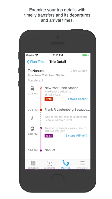 Commuter (New Jersey Rail)应用截图