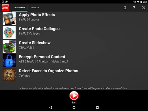 تصاویر MobileXPRT 2015