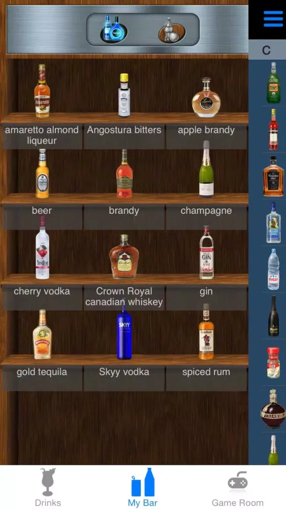 Zrzuty ekranu Mixidrink