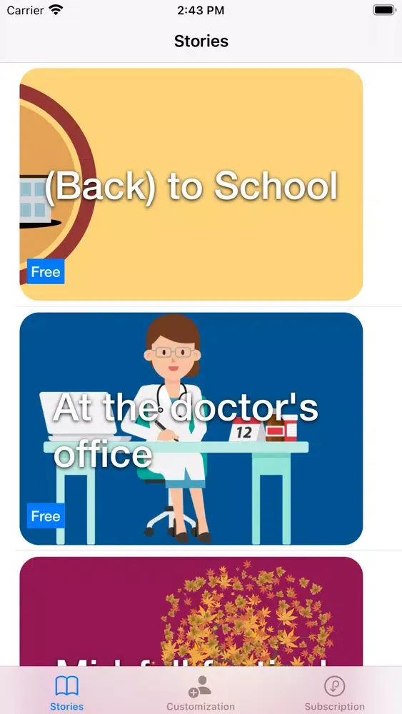 Zrzuty ekranu Emoji Stories for children