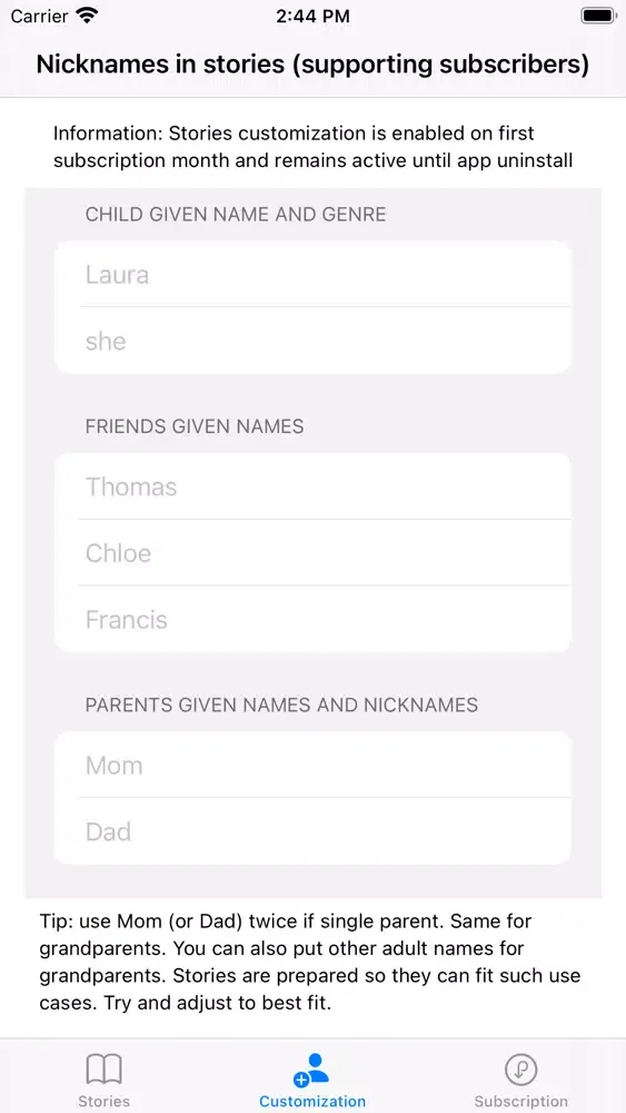 Zrzuty ekranu Emoji Stories for children