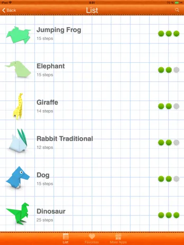 How to Make Origami Animals iPad  Ekran Görüntüleri