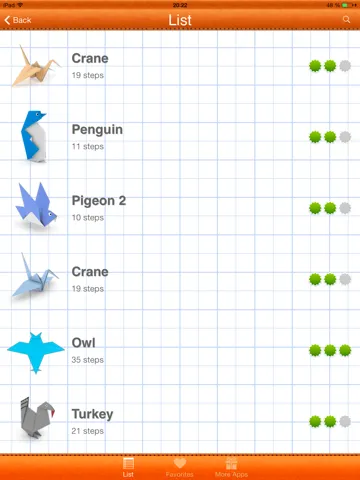 How to Make Origami Birds iPad  Ekran Görüntüleri