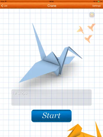 How to Make Origami Birds iPad  Ekran Görüntüleri