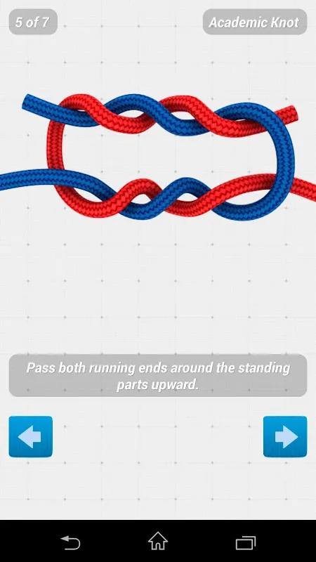 Tangkapan skrin Knots Lite