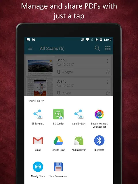 Capturas de pantalla de Smart Doc Scanner