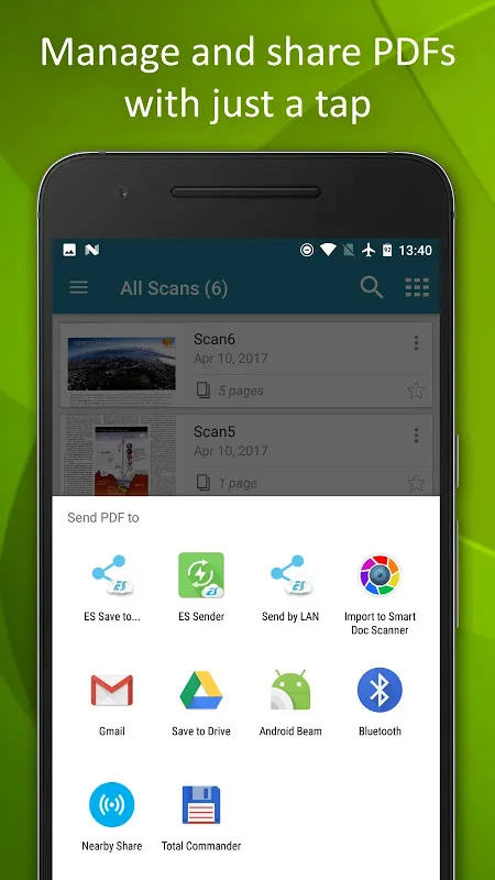Capturas de pantalla de Smart Doc Scanner