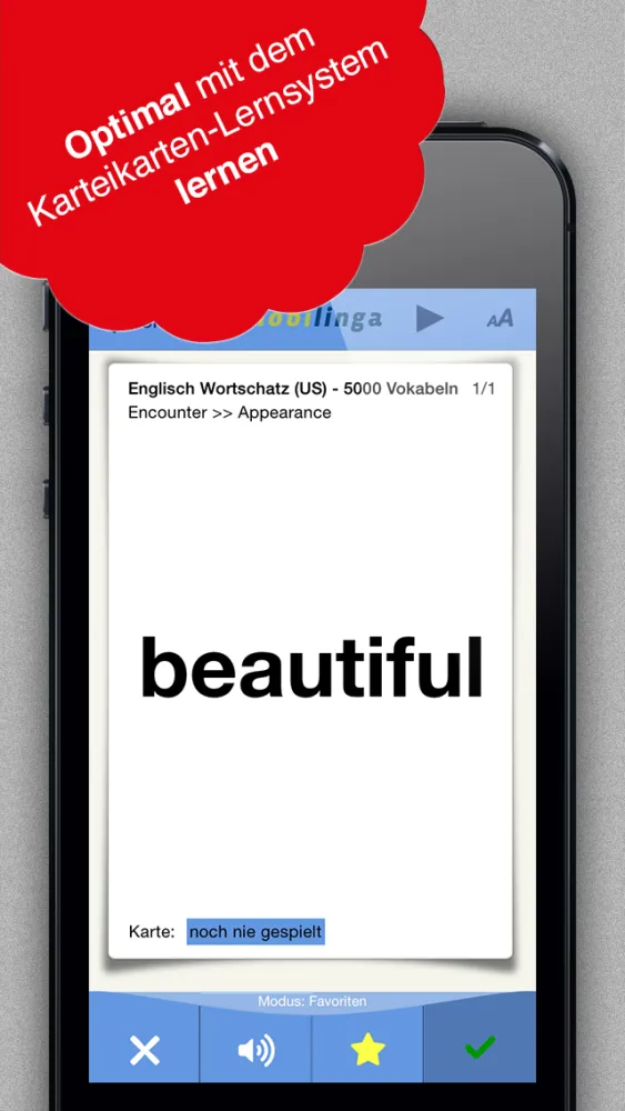 Englisch Vokabeltrainer (USA) mit 6 Stufen Lernsystem mit  5000 Vokabeln স্ক্রিনশট